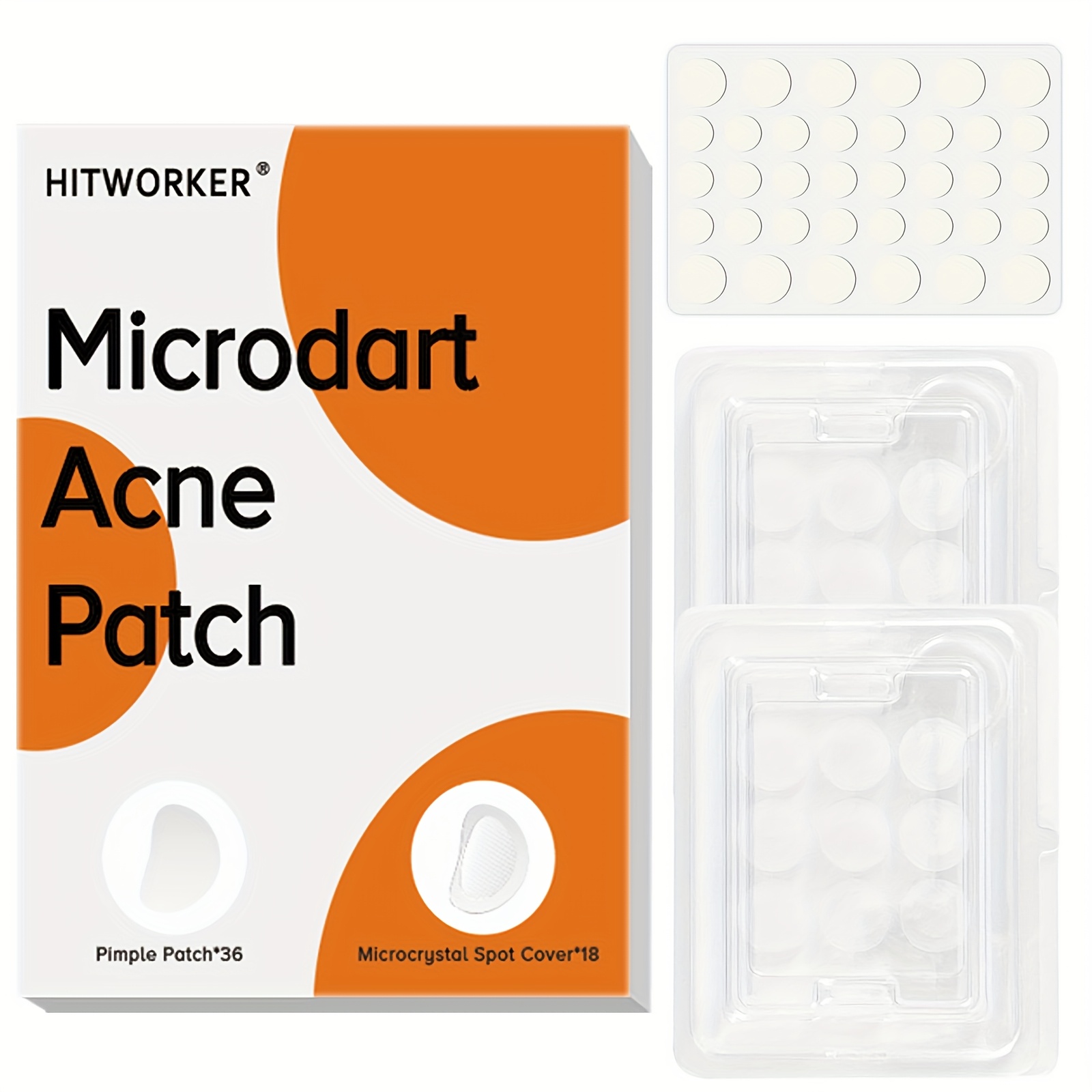 Skincare The Originote - 60PCS Pimple Patches with Microcrystal Spot