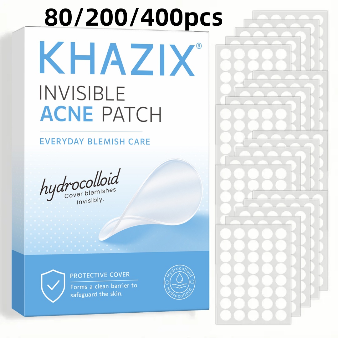 Skincare The Originote - KHAZIX 80/200/400PCS Hydrocolloid Pimple Patches, Invisible