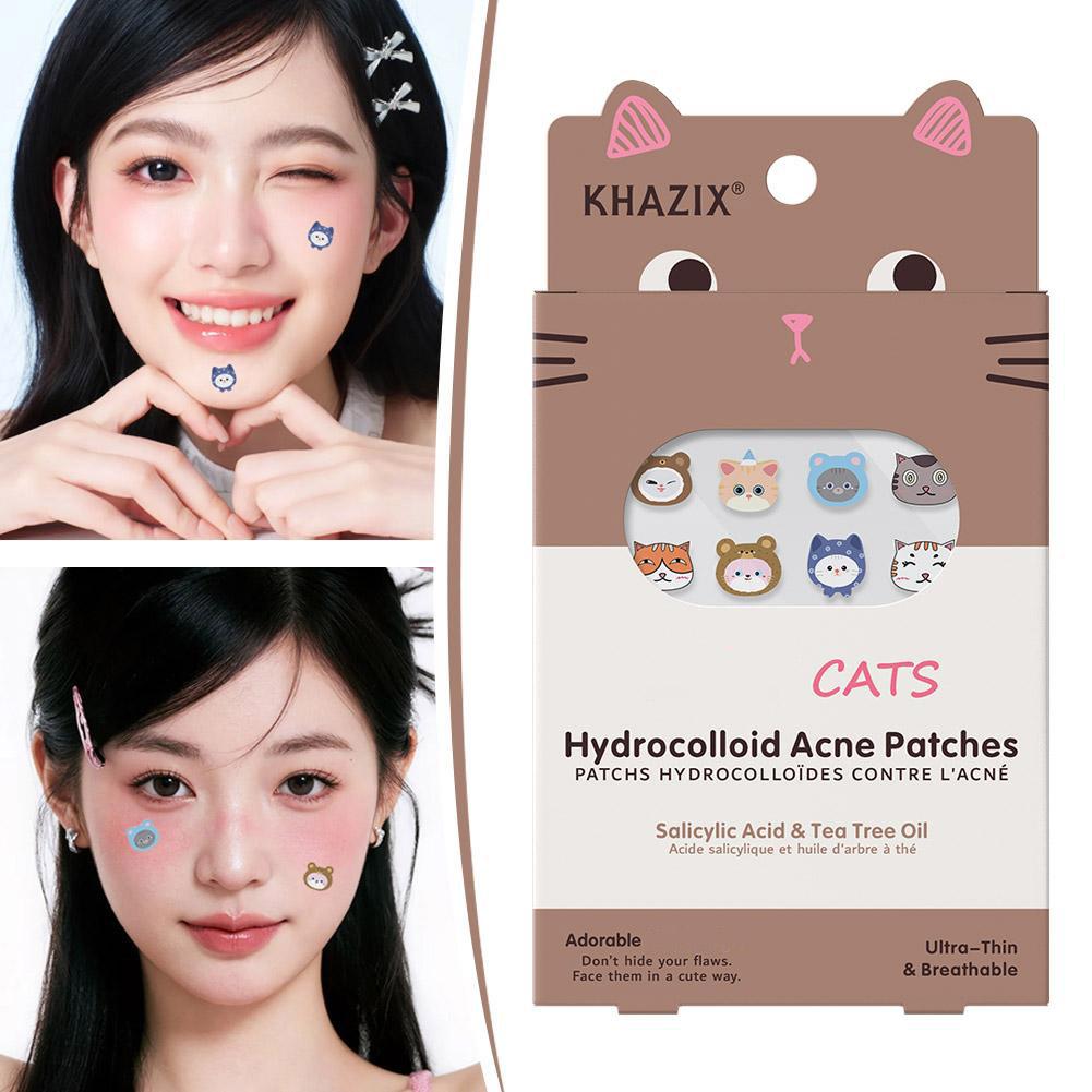 Skincare The Originote - 100/200/300PCS Cute Cat Shaped Acne Patches