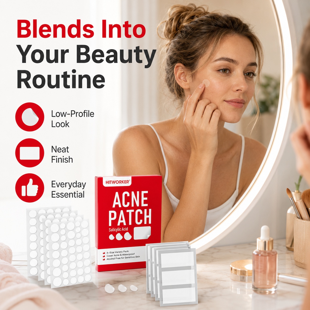 Hydrocolloid Acne Patches, 510 - Skincare The Originote recension och pris