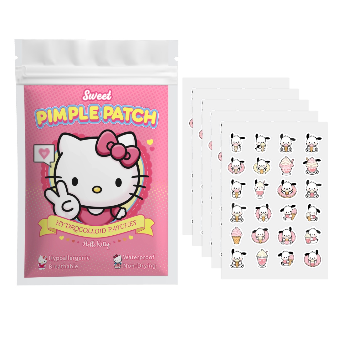 48/120PCS hello kitty Acne pat - Skincare The Originote recension och pris