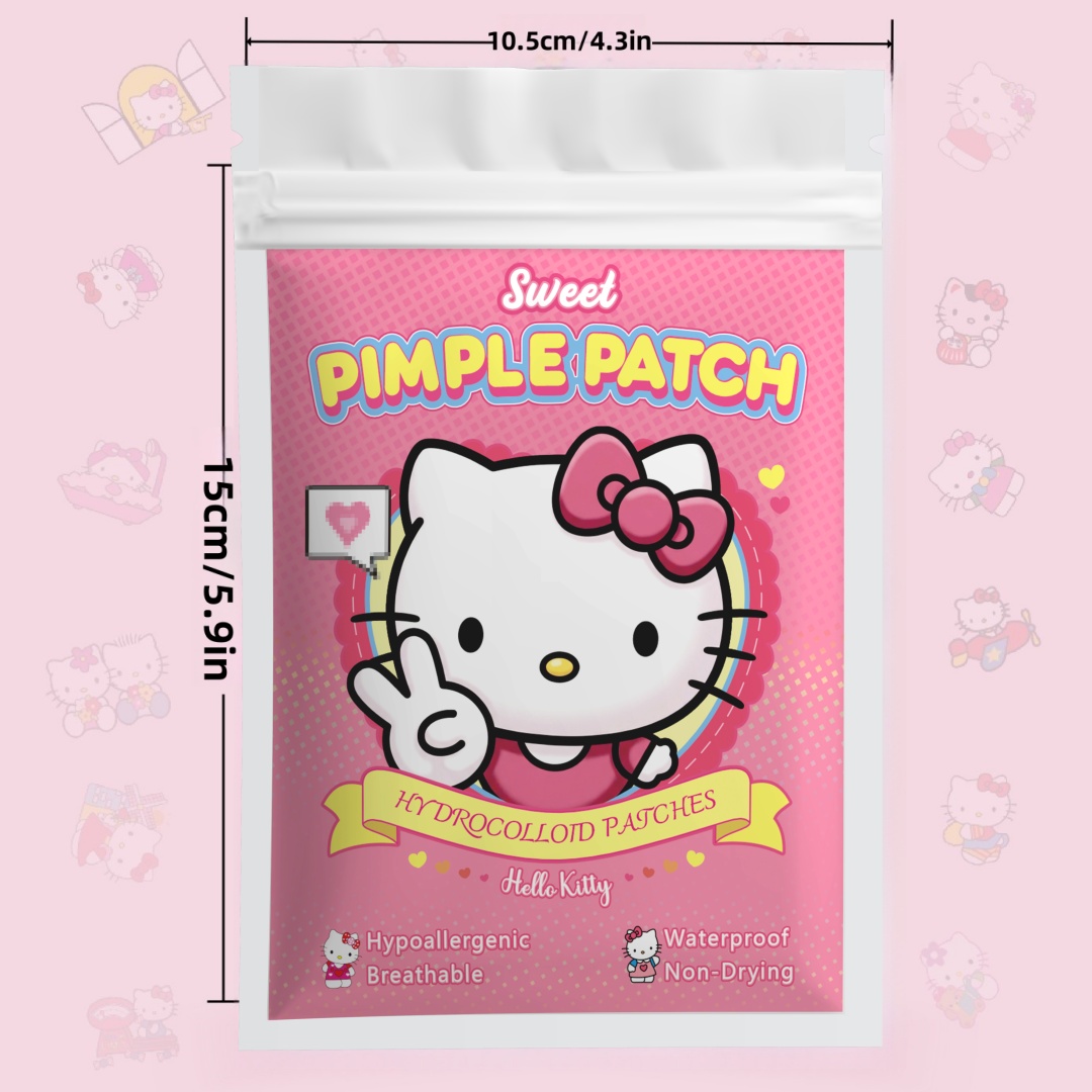 48/120PCS hello kitty Acne pat - Skincare The Originote recension och pris