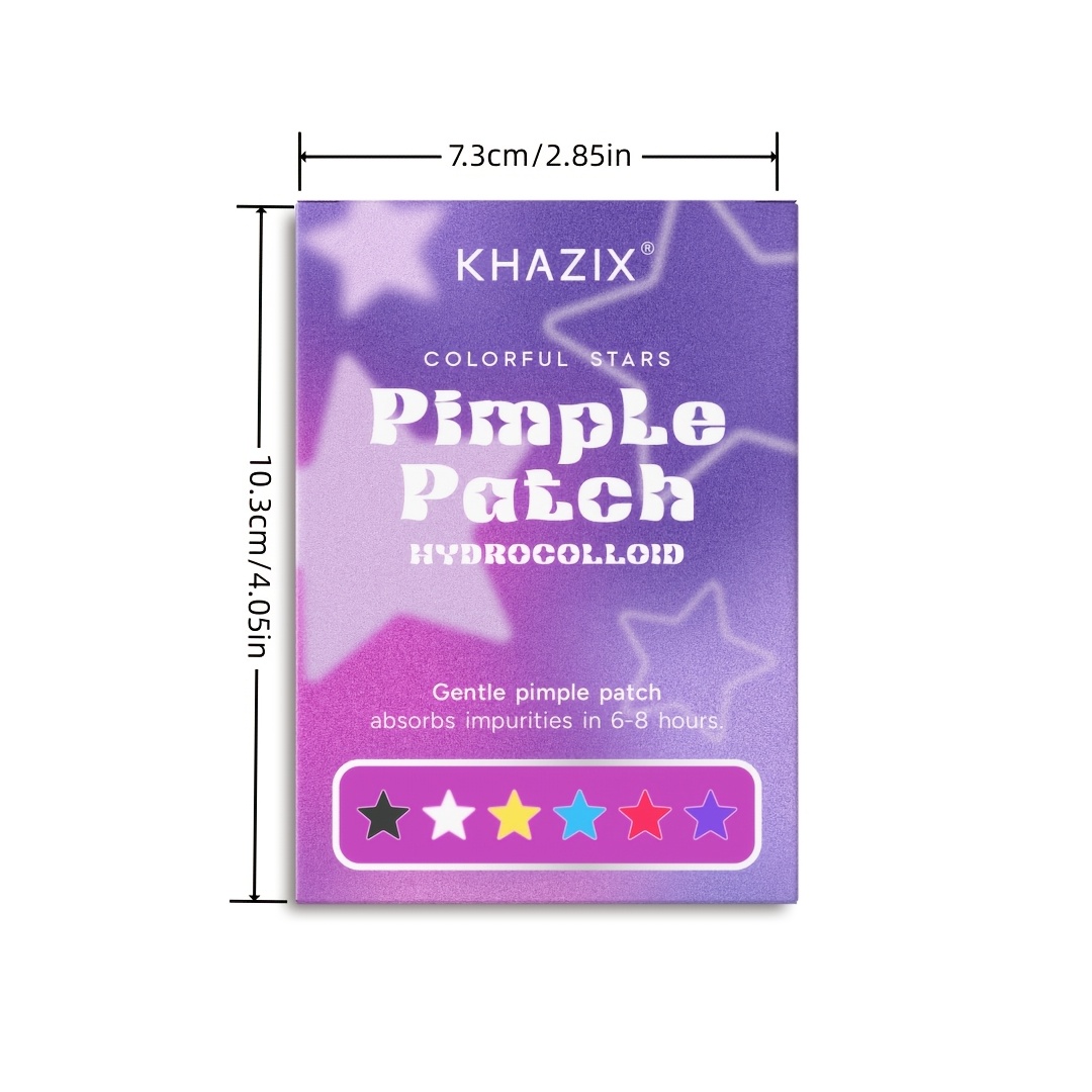 280 stickers - Colorful Star P - Skincare The Originote recension och pris