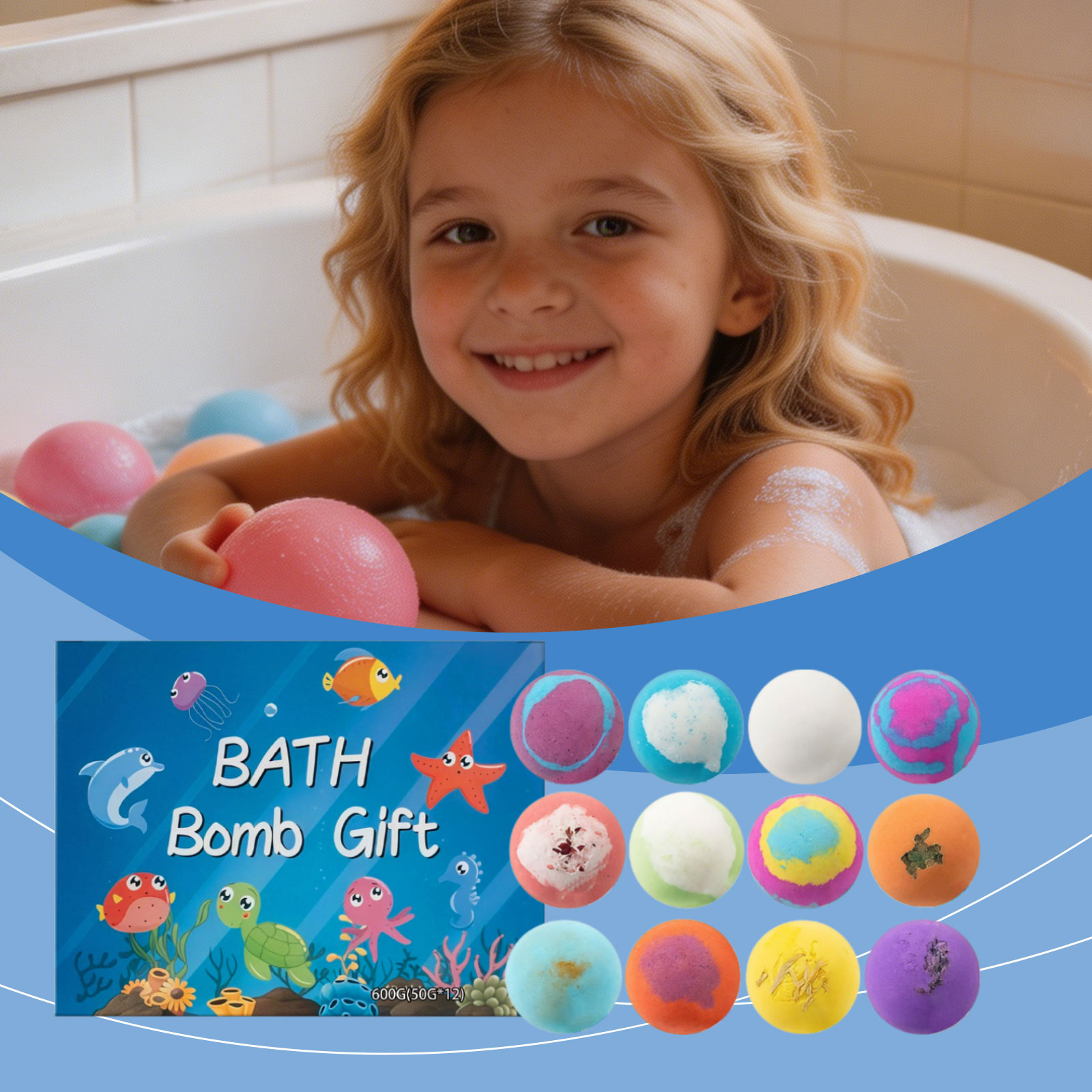 Toy Bath Ball Box With Mild In - Skincare Natur E recension och pris