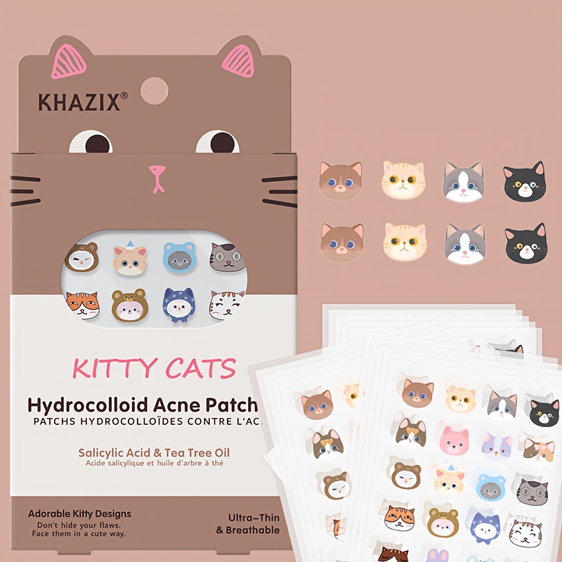 120PCS Cartoon Cat Pimple Patc - Skincare The Originote recension och pris