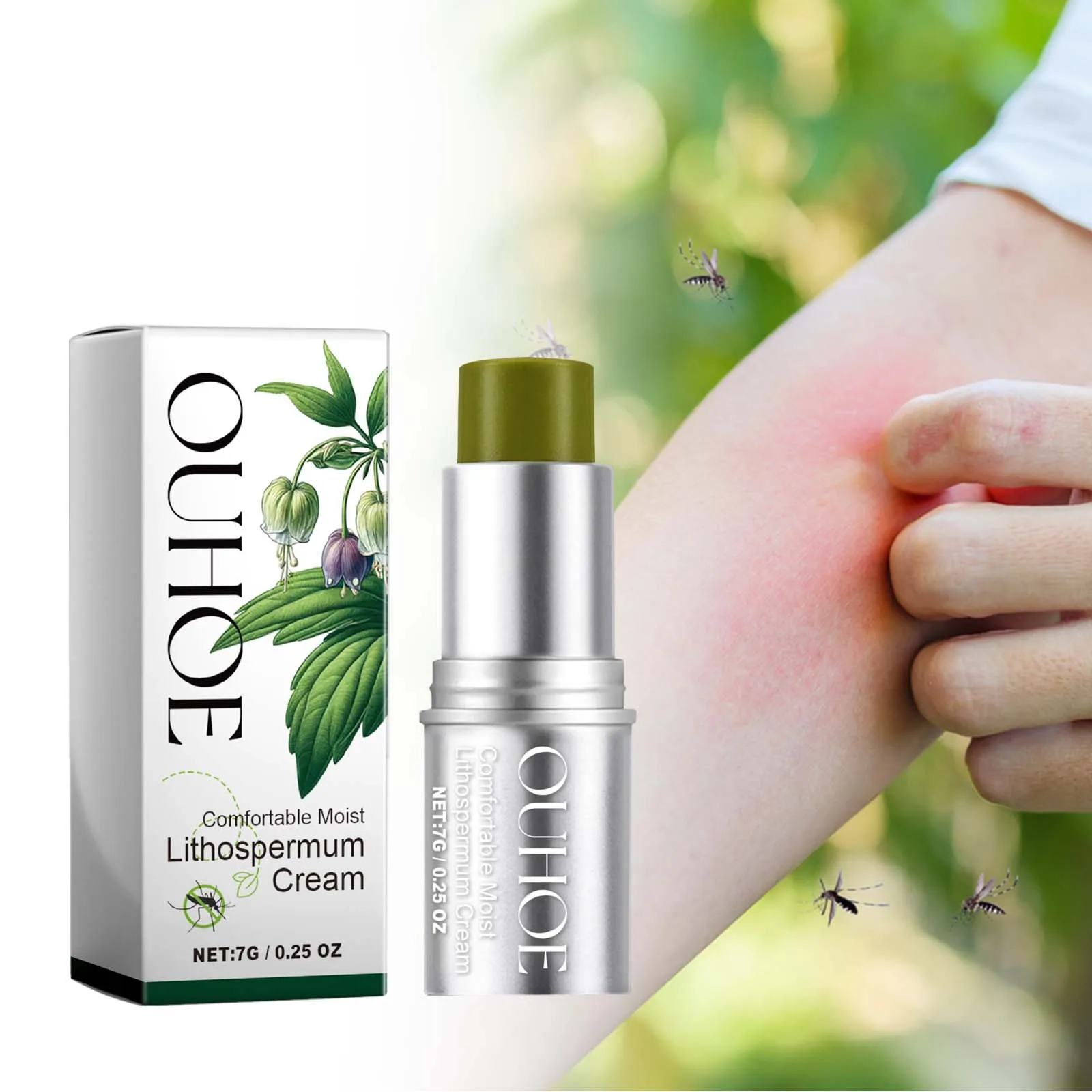 OUHOE Purple Grass Herbal Mosq - Skincare Natur E recension och pris