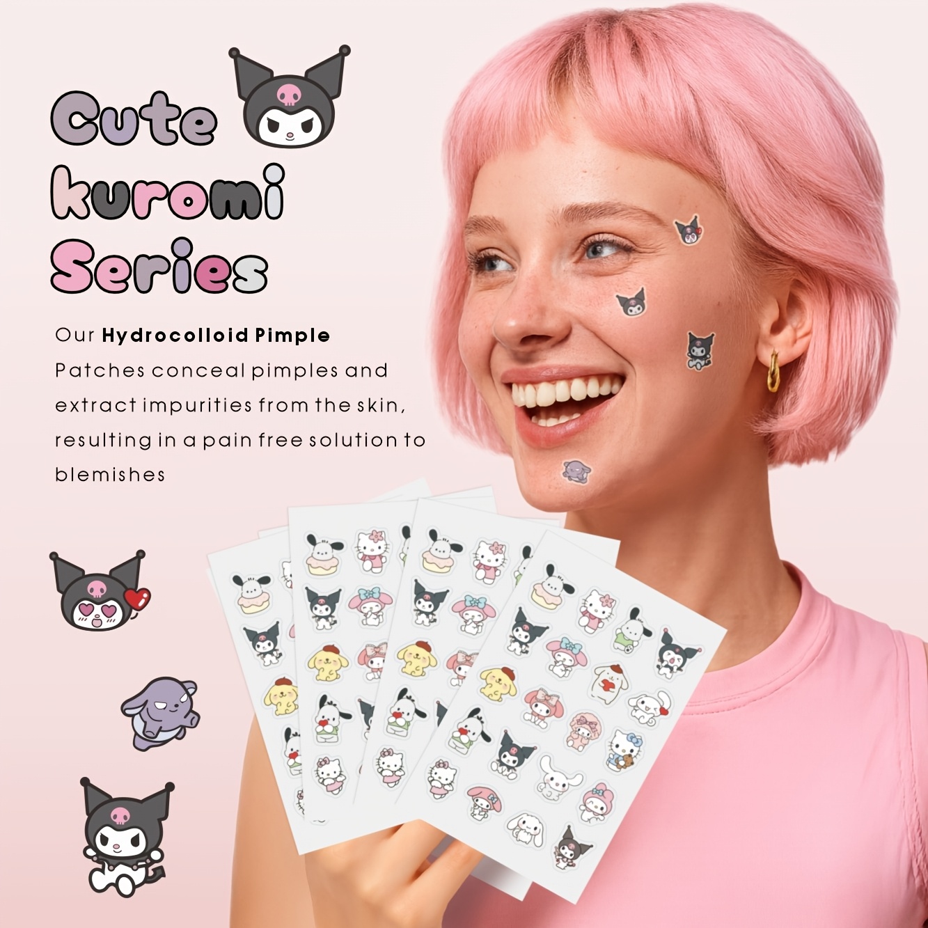 20/80PCS Sanrio Hello kitty Ca - Skincare The Originote recension och pris