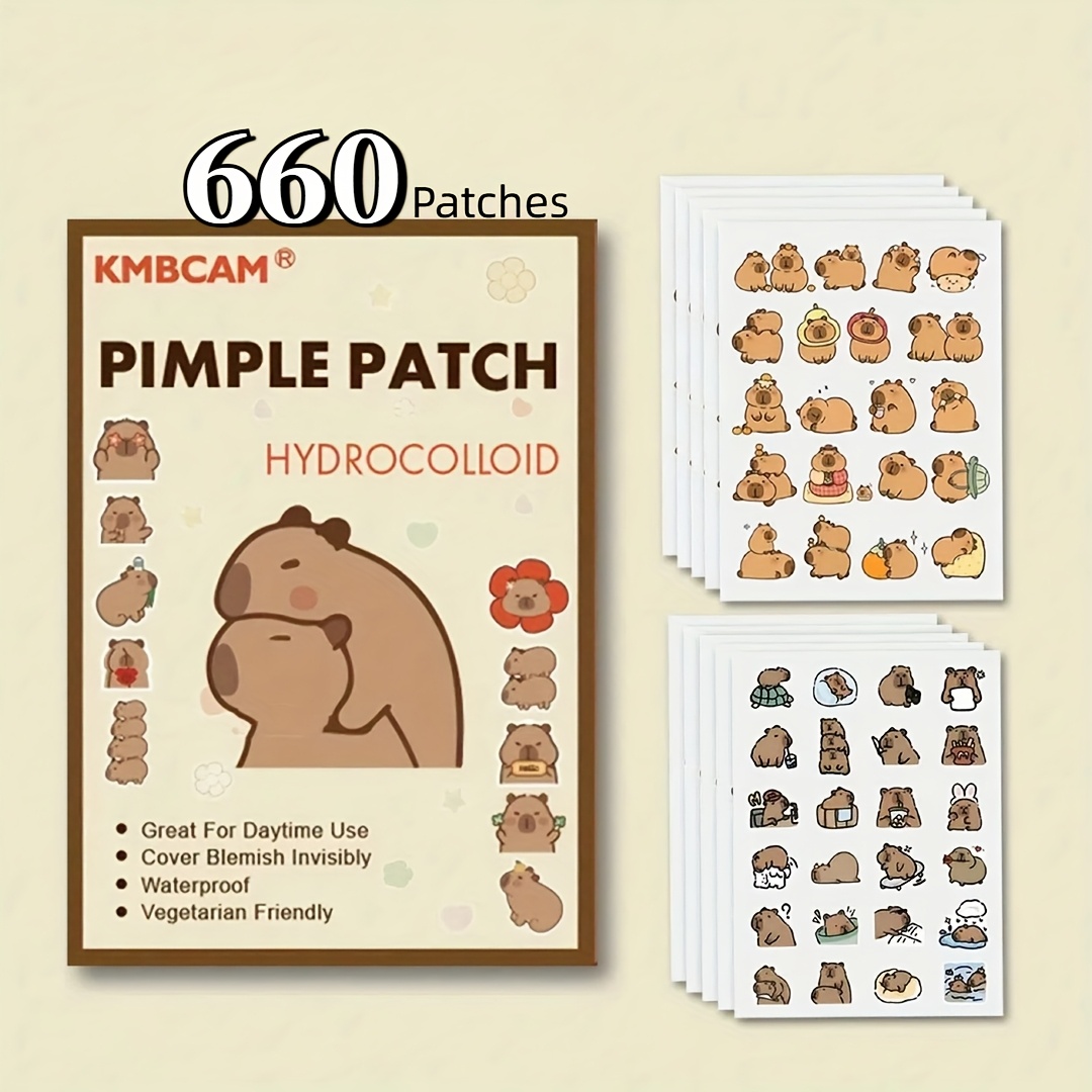 Capybara Shaped Pimple Patches - Skincare The Originote recension och pris