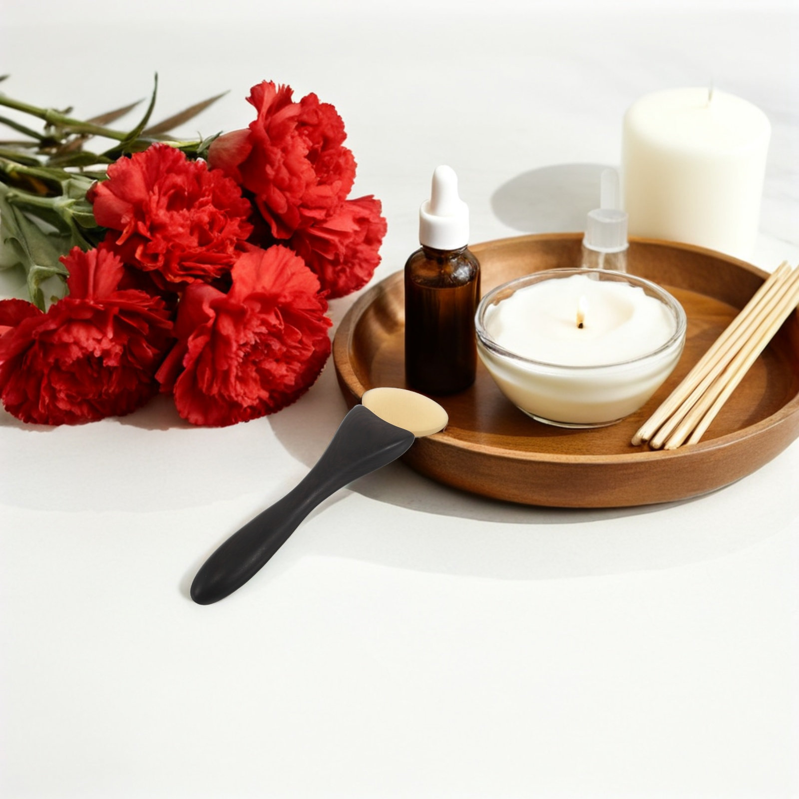 Sandalwood Facial Massager Nat - Skincare Natur E recension och pris