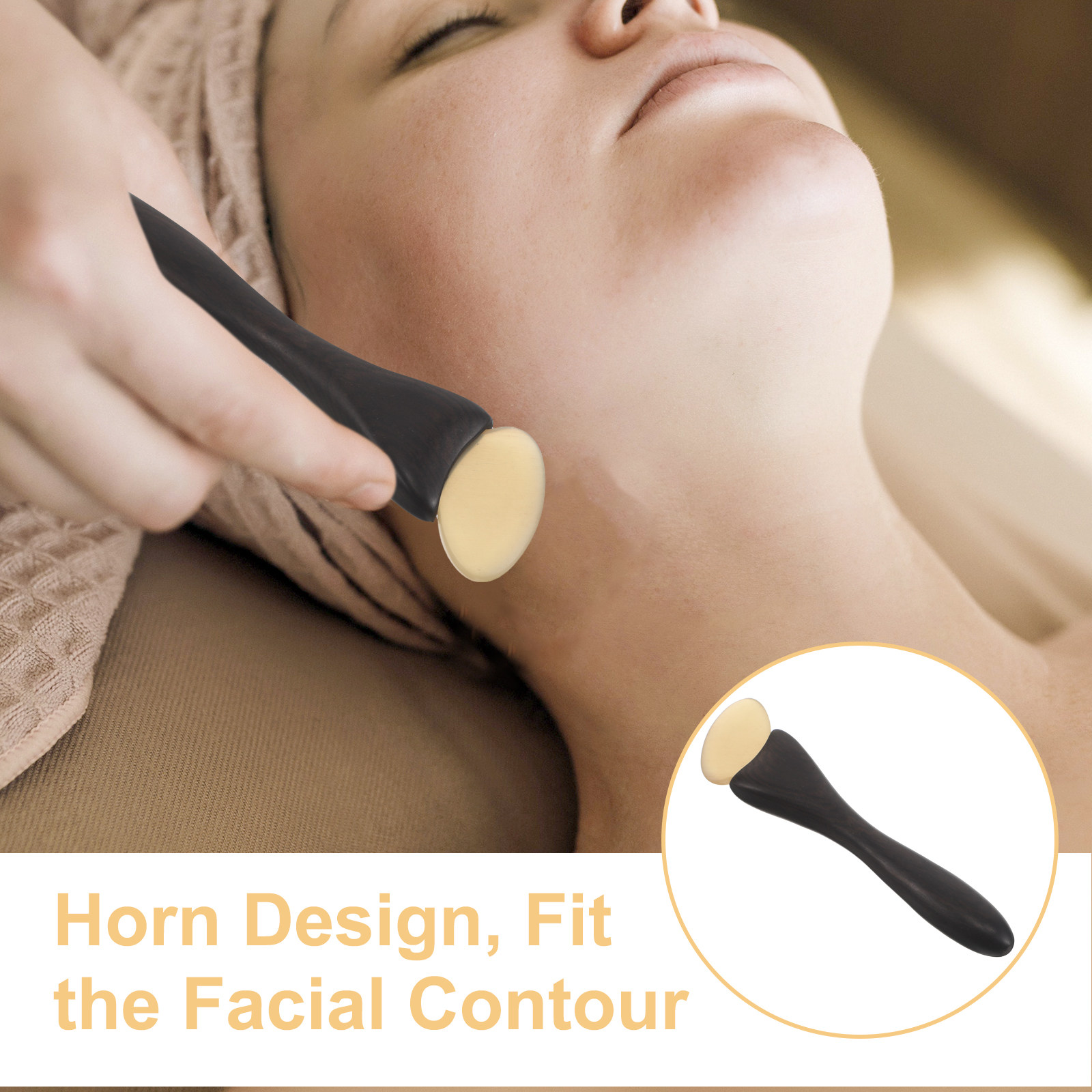 Sandalwood Facial Massager Nat - Skincare Natur E recension och pris