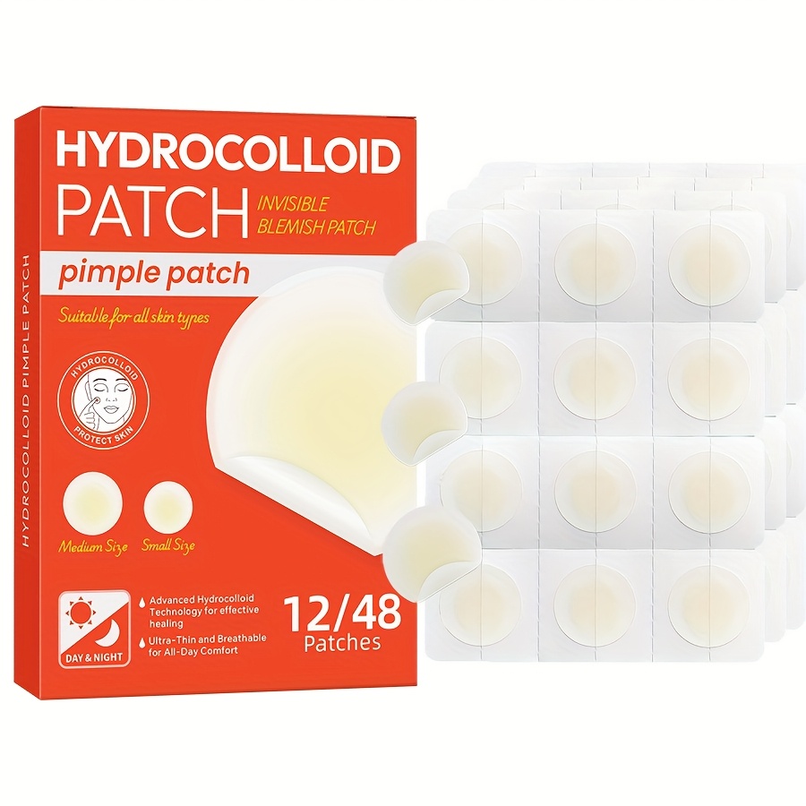 48 PCS Hydrocolloid Acne Patch - Skincare The Originote recension och pris