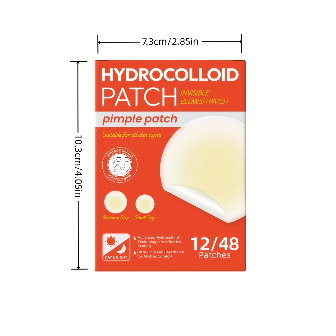 48 PCS Hydrocolloid Acne Patch - Skincare The Originote recension och pris