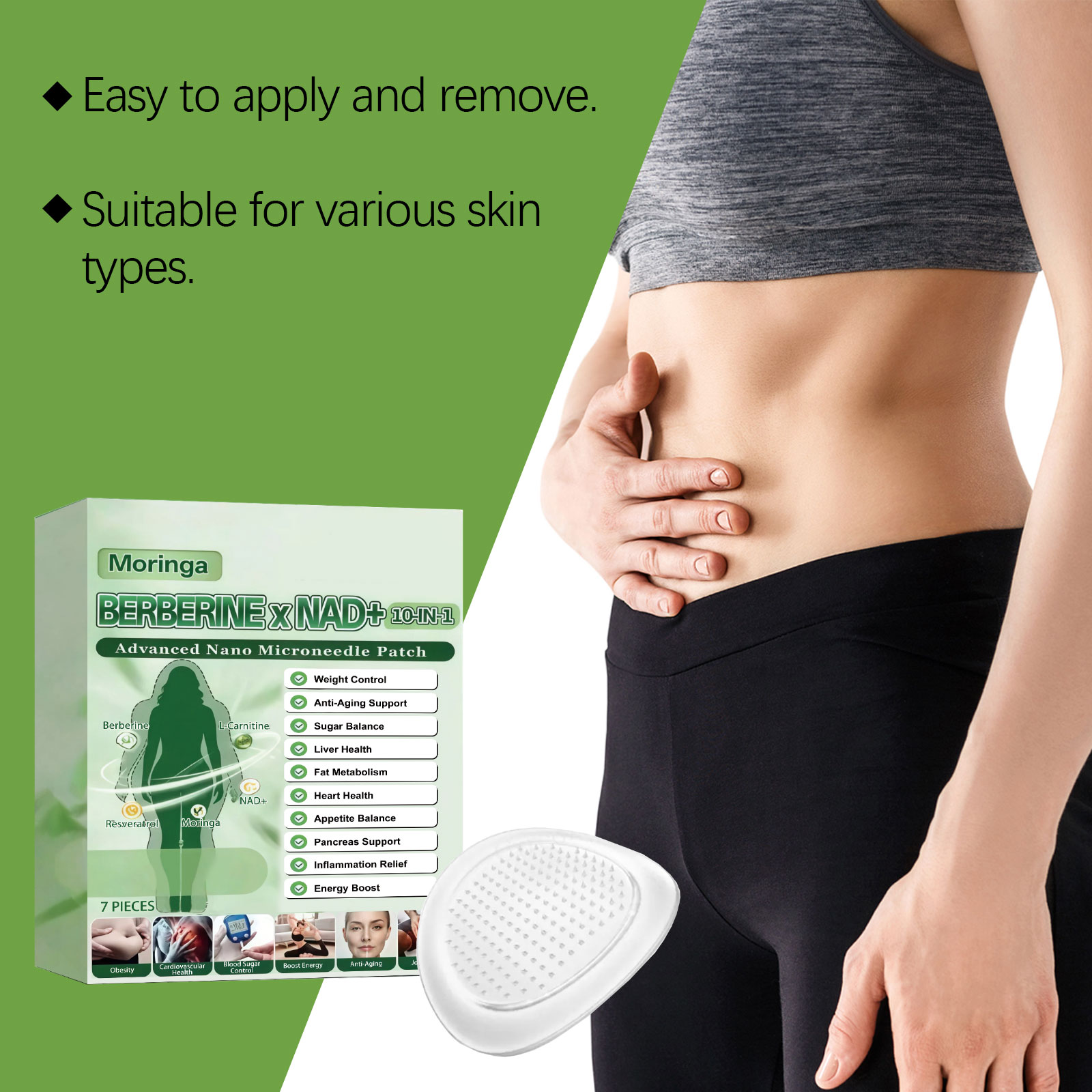 10 In 1 Overnight Microneedle  - Skincare The Originote recension och pris